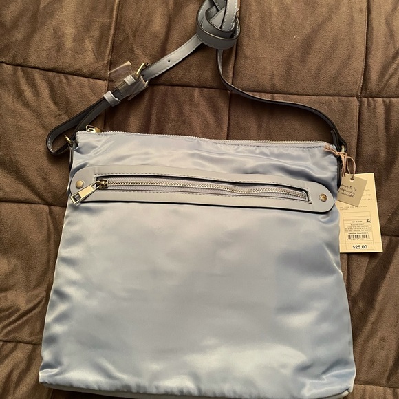 a new day Bags Zip Closure Cross Body Bag Blue Poshmark